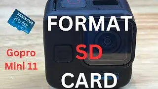 Format Gopro 11 Mini SD Card