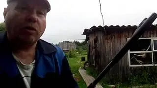 Off-hand shooting at 90 meters with the MP-512 open sight