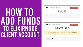 How to add funds to your ElixirNode account