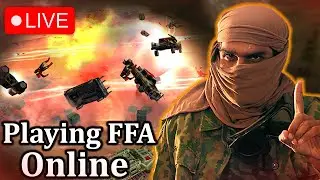 *Live* 6 and 7-player free for all games | C&C Generals Zero hour!!