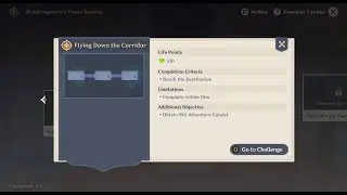 Divine Ingenuity: Day 2 - Flying Down the Corridor [Genshin Impact][2.5 Event]