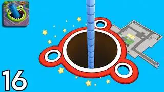 Hole.io - Gameplay Walkthrough Part 16 Tutorial New Mobile Games Hole Evolution (android,ios)