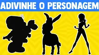 ADIVINHE OS PERSONAGENS PELA SOMBRA - PARTE 4