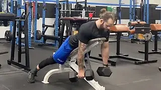 Dumbbell Chest-Supported Row