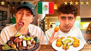 COMIENDO EN EL PEOR RESTAURANTE DE MÉXICO VS EL MEJOR RESTAURANTE 😱