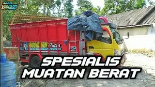 Canter Super Speed Bawa Muatan Pasir 7 Kubik