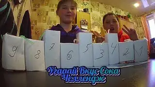 Угадай Вкус Сока Челлендж/AlenaGou,BlaZit_YT