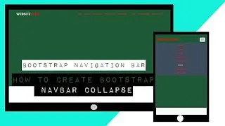 How To Create Bootstrap Navbar Collapse (Bootstrap Navigation bar)