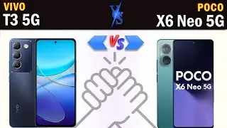 Vivo T3 5G vs Poco X6 Neo 5G Full phone specs comparison
