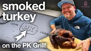 Smoked Turkey on the PK Grill
