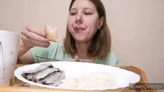 МУКБАНГ КИЛЬКА/КАРТОШКА/РЕДКА/