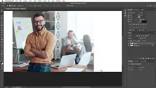 Stretching image edges with Photoshop to make them better backgrounds