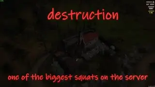 SCUM 0.83 - pure destruction