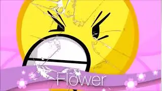 BFDI Flower And Needle Break The Screen
