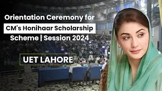 ORIENTATION CEREMONY 2024 | UET Lahore | Highlights