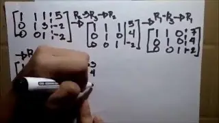 Gauss Jordan Elimination Method
