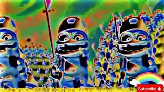 crazy frog | rainbow + solarization + wave fx | awesome audio & visual effects | ChanowTv