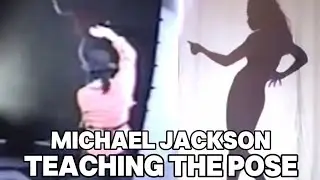 Michael Jackson fixing the dancer's mistake (Dangereus Tour Rehearsal)