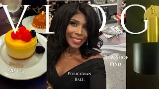 DATE NIGHT ELEGANCE | Policeman's Ball, HOKA Gym Shoe Find & Bedroom Glow Up