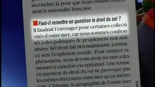 [Déclaration Baroin droit du sol]