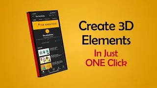 How to Create 3D Objects in After Effects | 3D objects in Aftereffects | After Effects Tutorials#2.5