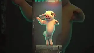 Piggy Fart 🐖🤣 OOPS ...Excuse Me 😳 Dancing Pig Animated #funny #dance #pig #capcut #short #shorts