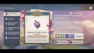 Purple colour Teyvat object - Photography Event | Genshin Impact ver 4.2