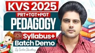 KVS 2025 Pedagogy Demo by Sachin choudhary live 8pm