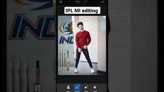 ipl photo editing 2022 || MI team photo editing in ipl || 30 second Me IPL photo editing || 