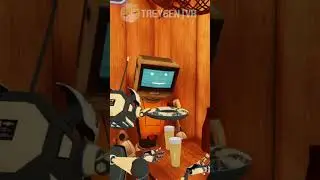 STRAY в VRChat | бар роботов | #shorts #vrchat #treygen