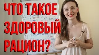 Что такое здоровый рацион?