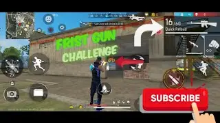 IS THIS My First Gun Challenge? in free fire... solo vs solo gameplay|| #freefire #viralvideo