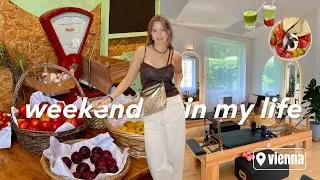 a weekend in my life: trying a new pilates studio, coffee dates and getting ready to host friends