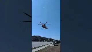 EMS HELICOPTER IN MY NEIGHBORHOOD
