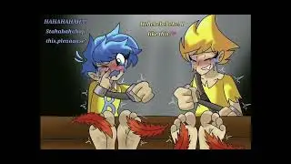 Fnf Female Bob and Female bob female  bishop tickle feet