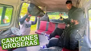 Poniendo canciones Groseras en una Combi 2 (BROMA)