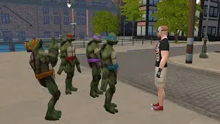 The Teenage Mutant Ninja Turtles had to face this menace...