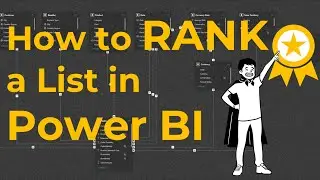 How to Rank a List using RANKX in Power BI