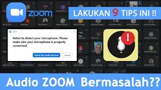 Tips Mengatasi Tidak Terdengar Suara Ketika Meeting Zoom Pada Laptop
