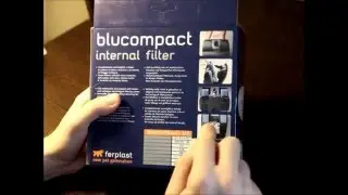 Unboxing Ferplast blucompact 02 и монтаж в аквариум Dennerle Nano Cube 20L