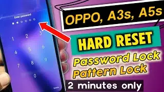 Oppo A3s Hard Reset 🔥 Oppo A3s Pattern Lock Remove || Oppo A3s Pin Lock Remove || Password Unlock