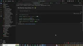 URL Shortener Using Python | Build Your Own Link Shortener in 5 Minutes