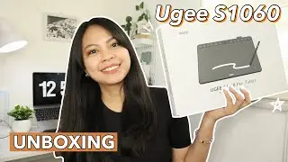 UGEE S1060 Pen Tablet (Unboxing, Installation, Testing & First Impression) ❤︎ | Emmy Lou