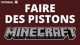 Comment faire un piston sur Minecraft