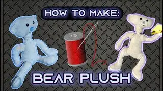 How to make: Bear (alpha) plush - step by step guide