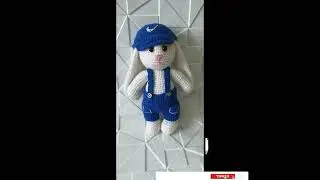 Amigurumi/Амигуруми зайчик  #shorts   #амигурумикрючком