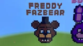 Tutorial: Freddy Fazbear Pixel Art | FNAF 1