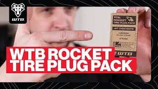 WTB TCS Rocket Plug Pack Overview #tubelessrepair #fixyourflat #tireplug