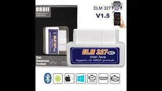 Escáner Automotriz Obdii Bluetooth Elm327 V1.5-android Y Ios