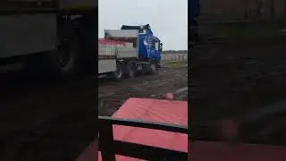 минипогрузчик CASE 175 . отгрузка материала